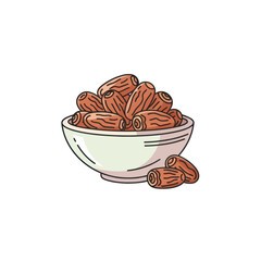 Bowl of Dates - A Sweet and Nutritious Treat.