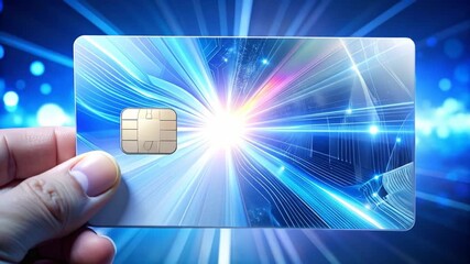 Modern Credit Card Technology - Secure Digital Payment System. - Powered by Adobe