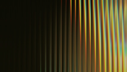 Abstract glowing vertical lines creating dynamic fiery glass pattern illustration