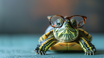 turtle on white background