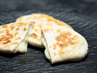Handmade bread on a plate