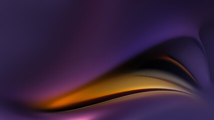 Colorful Abstract Background With Flowing Curves and Shades