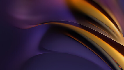 Abstract Colors Blend Beautifully in a Smooth Background Design