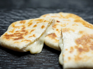 Handmade bread on a plate