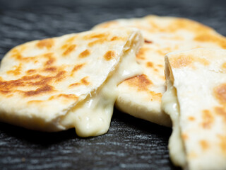 Handmade bread on a plate