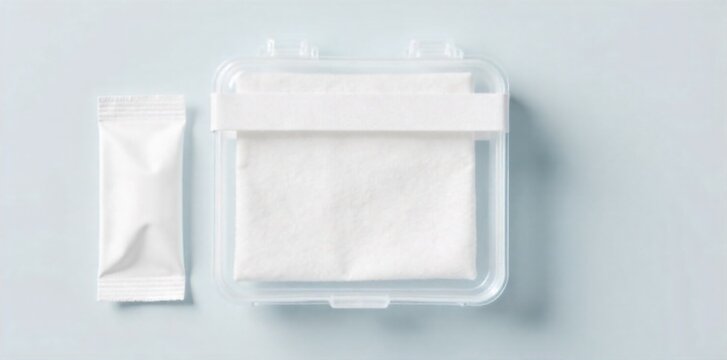 A first aid kit and medical supplies organized, signifying immediate response and care. A neatly organized and well stocked first aid kit, with bandages, antiseptic wipes, gauze, and tape clearly