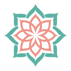 Obraz premium Abstract floral vector design illustration