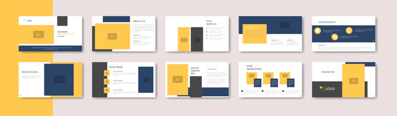 Business Presentation Slide Templates, Modern Corporate Infographic Set, Creative Slide Design Pack, Marketing, Timeline . Report Layouts, Minimalist Business Slides. Clean Vector Templates .
