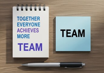 Teamwork collaboration together everyone achieves more team concept idea
