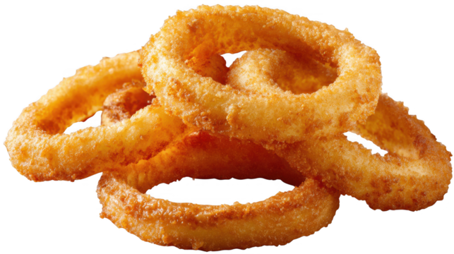 Delicious crispy fried snacks including chicken and squid rings appetizer plate.