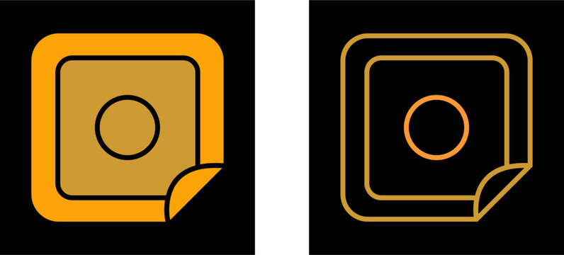 Nicotine Patch Vector Icon