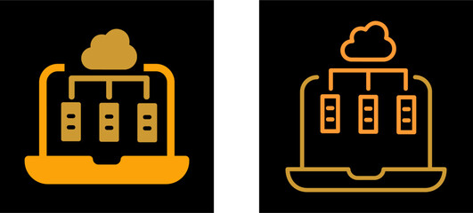 Online Library Vector Icon