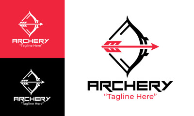 Archery Logo Vintage Style with a Modern Touch