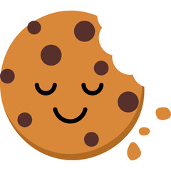 Cute Cartoon Cookie Character