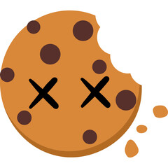 Cute Cartoon Cookie Character