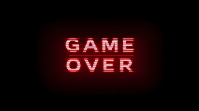 Red background with an illuminated 3D neon open sign symbol, ideal for a night bar business or sale concept illustration