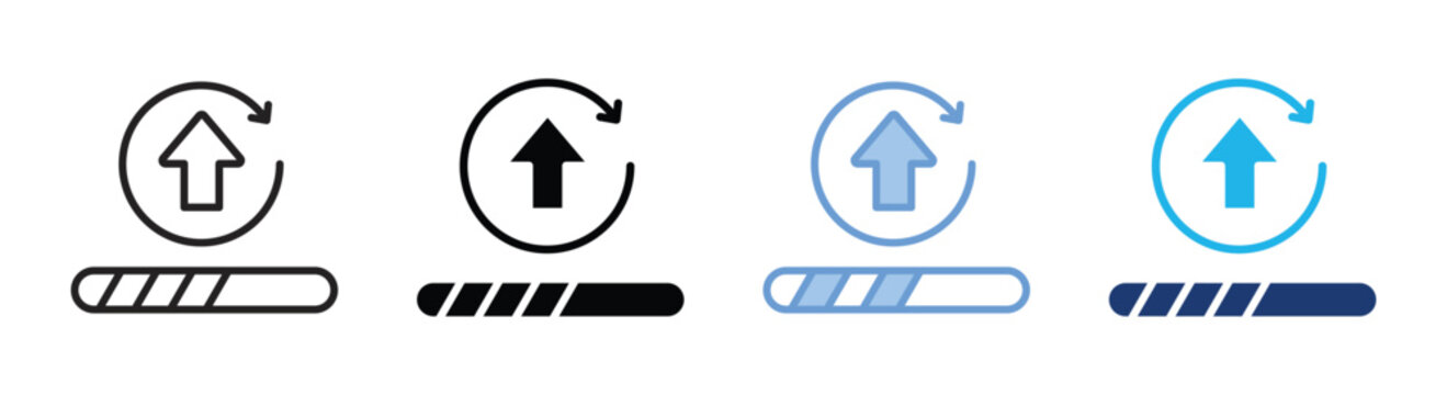 Upgrade icon set multiple style collection