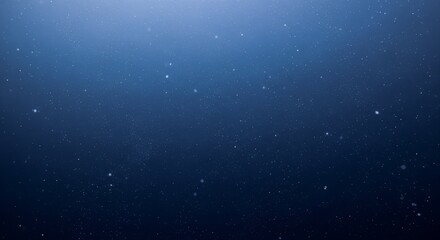 Deep ocean gradient with floating particles