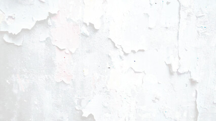 Obraz premium White concrete wall background texture with plaster