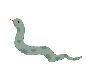 funny cartoon snake