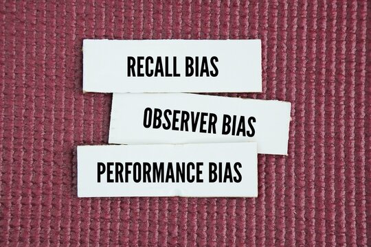 What are the three types of bias in research? The main types of information bias are: Recall bias. Observer bias. Performance bias.