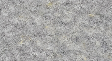 Close up of gray felt fabric texture with a soft and fuzzy surface, ideal for backgrounds and designs requiring a tactile element