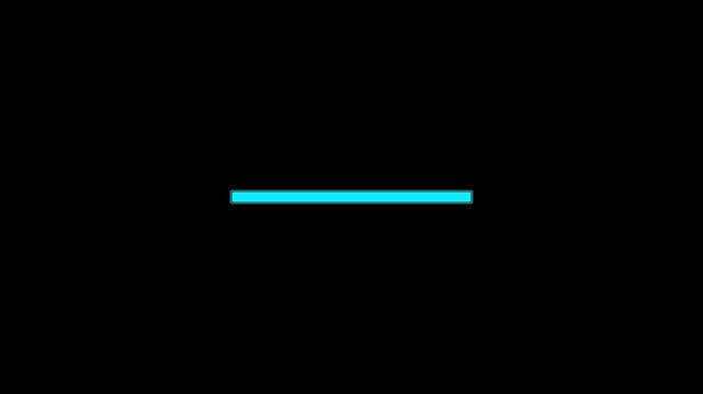 Abstract loading icon animation . Loading bar and percentage Futuristic progress loading bar 0-100 percent. Colorful and Pastel Colored Loading Progress Bar. Motion graphics of loading concept.