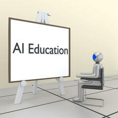 AI Education concept