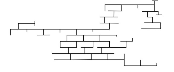 White brick wall background. Brick wall background.