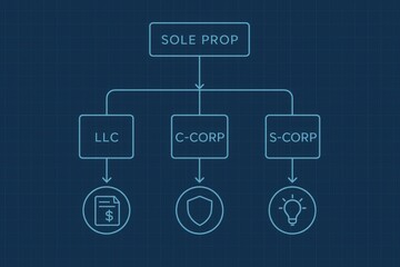 Comprehensive Business Structure Analysis for Entrepreneurs, Navigating LLC, C Corp and S Corp Dynamics to Choose Optimal Paths for Legal and Financial Efficiency
