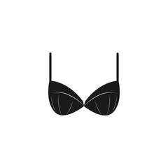 Women bikini flat vector illustration. Female stylish swimwear. Fashion swimsuit