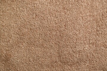 Brown terry cloth loop texture and background