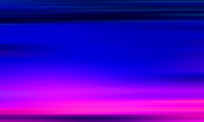Abstract blue background with pink light and speed effect, motion blur, bright colors. Dynamic, vibrant streaks of light creating a sense of movement and energy.