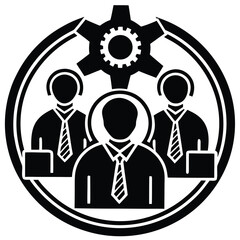 workforce planning vector icon