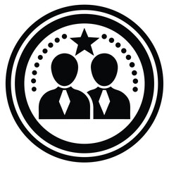 referral program vector icon