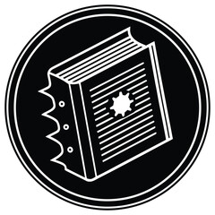 regulation binder vector icon