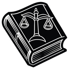 law book vector icon