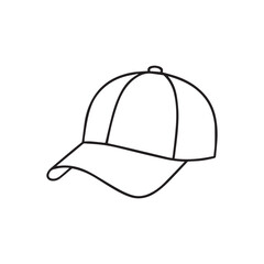 baseball cap vector illustration