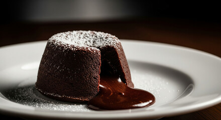 Chocolate Lava Cake with Melting Center