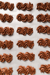 Chocolate Sablé Viennois cookies 