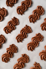 Chocolate Sablé Viennois cookies 
