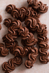 Chocolate Sablé Viennois cookies 