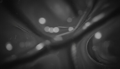 Dark Abstract Pattern Background with Wavy Texture, Diagonal Grid Lines, and Soft Bokeh Lights, creating a modern and dynamic visual.