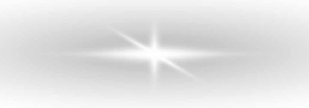 Neon white light streak with glowing particles and motion blur. Futuristic energy beam crossing a dark abstract background. Digital spark effects highlight the dynamic flow. PNG