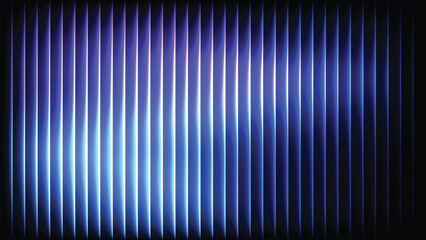 Dynamic glowing blue purple vertical lines abstract background