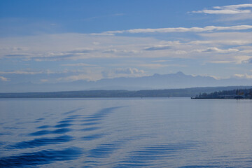 Bodensee, Blick im Herbst zum S&auml;ntis
