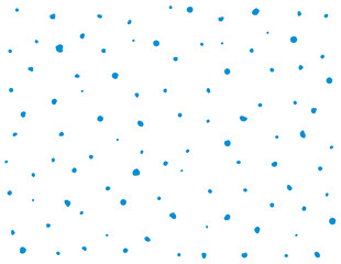 Dots seamless pattern. Vector drawing