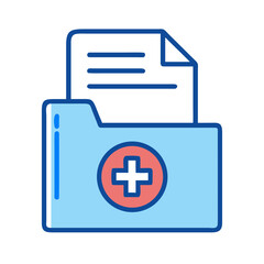 medical file for web and graphic design.