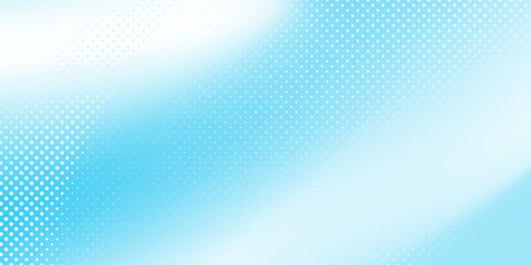 Obraz premium Colorful abstract background with white and blue color, halftone effect, dot pattern. Elegant Vector illustration