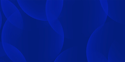 Abstract Blue fluid gradient concept Geometric banner design background.